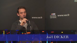Joël DICKER Paroles d'auteur fête du livre de Toulon 2012 CG83